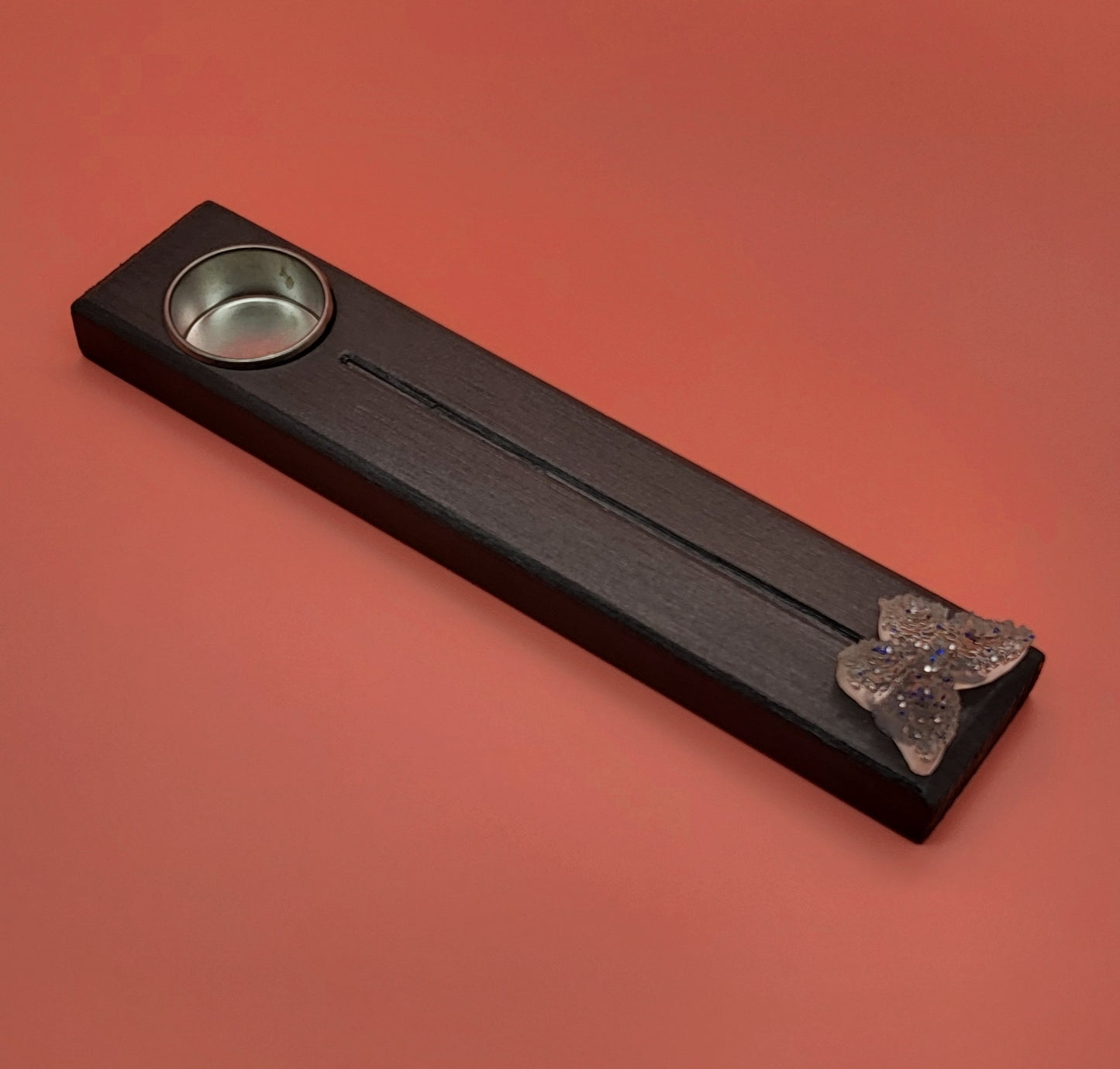 DIVERS SUPPORTS ENCENS " 3 en 1 " EN BOIS + COUPELLE MÉTAL BOUGIES & DÉCO RÉSINE 3D - UNIQUES, ORIGINAUX & ARTISANAUX