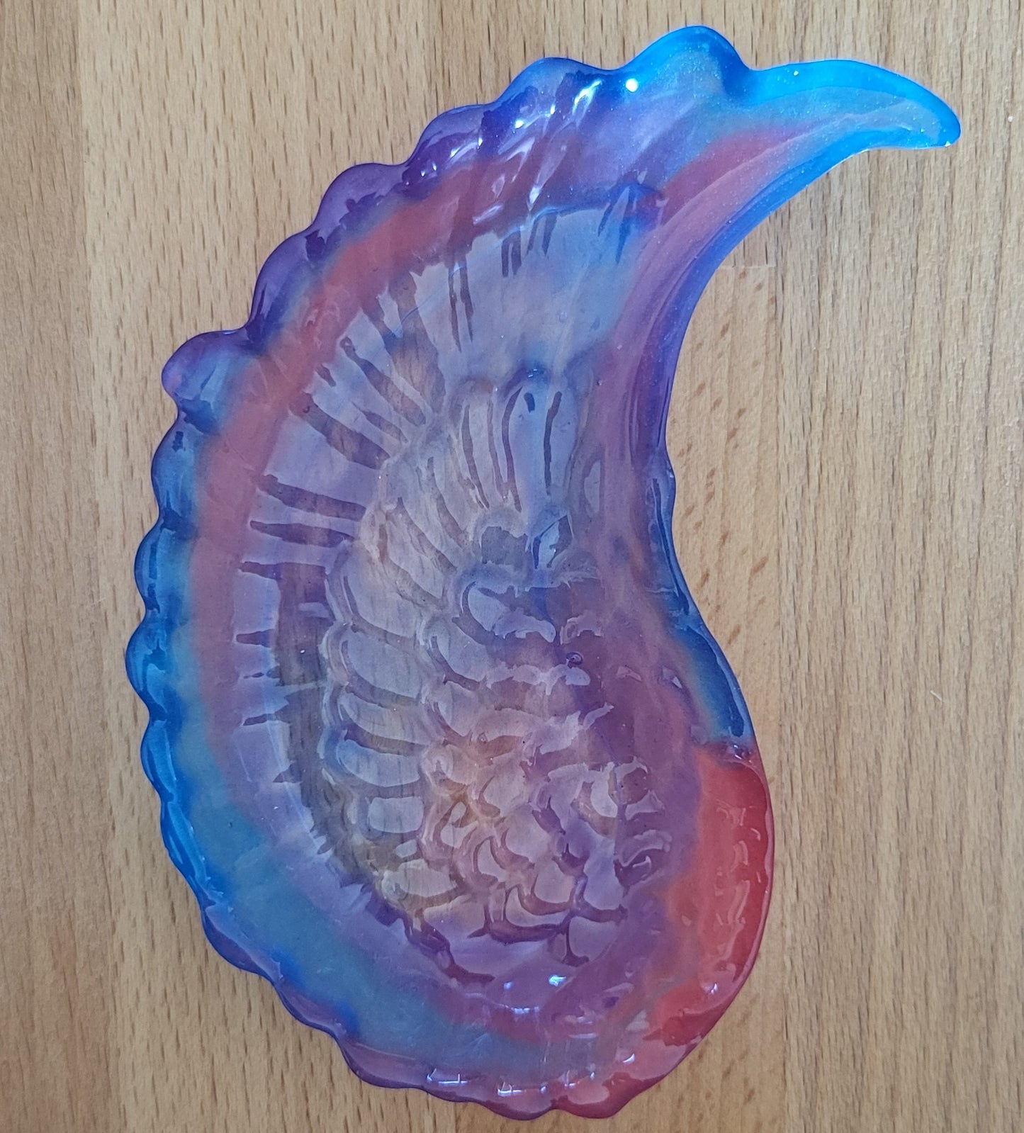 GRANDE AILE D' ANGE 3D VIDE POCHES + SUPPORT SAVONS EN RÉSINE - MODÈLES UNIQUES, ARTISANAUX & ORIGINAUX