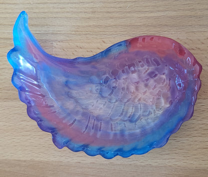 GRANDE AILE D' ANGE 3D VIDE POCHES + SUPPORT SAVONS EN RÉSINE - MODÈLES UNIQUES, ARTISANAUX & ORIGINAUX