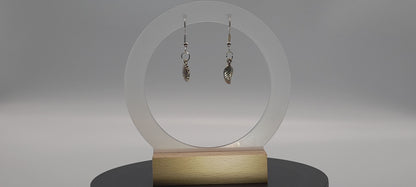 BOUCLES D'OREILLES DUO ORIGINAL " FLEUR TOURNESOL ou CHAMPIGNON + FEUILLE " - BIJOUX FANTAISIES AU CHOIX