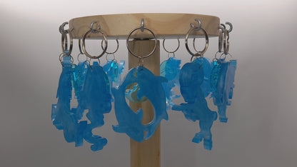 PORTES CLÉS " BLEUS " SIGNES ASTROLOGIQUES DU ZODIAQUE + CONSTELLATIONS - BIJOUX DE SAC FANTAISIES ORIGINAUX, UNIQUES & ARTISANAUX